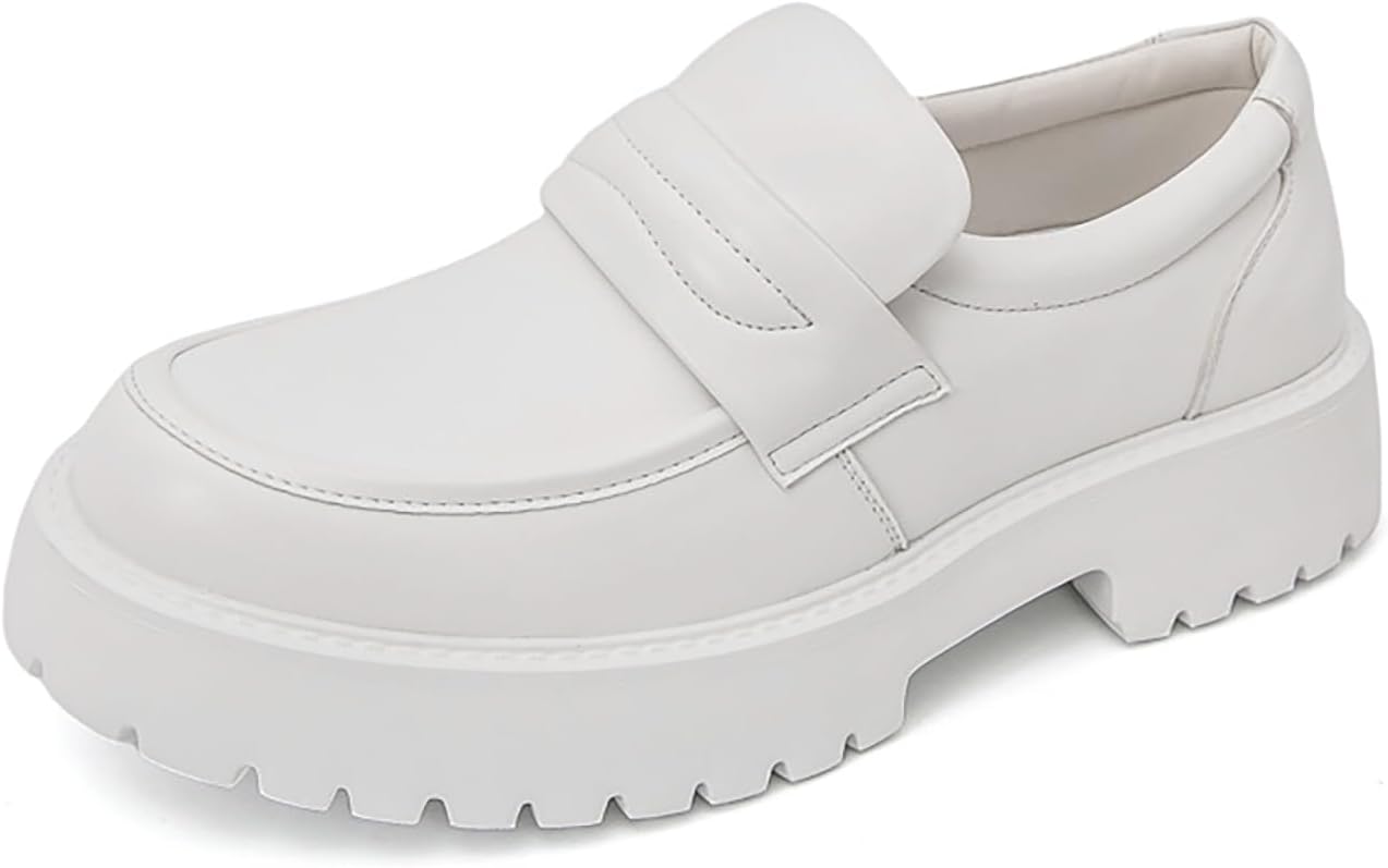 Мужские классические кожаные лоферы на платформе с эластичной вставкой, дышащие, удобные, с круглым носком, нескользящей резиновой подошвой, на массивном каблуке, мокасины, повседневные и деловые туфли для работы в офисе и ежедневной носки Nxnbh...
Мужские классические кожаные лоферы на платформе с эластичной вставкой, дышащие, удобные, с круглым носком, нескользящей резиновой подошвой, на массивном каблуке, мокасины, повседневные и деловые туфли для работы в офисе и ежедневной носки Nxnbh...