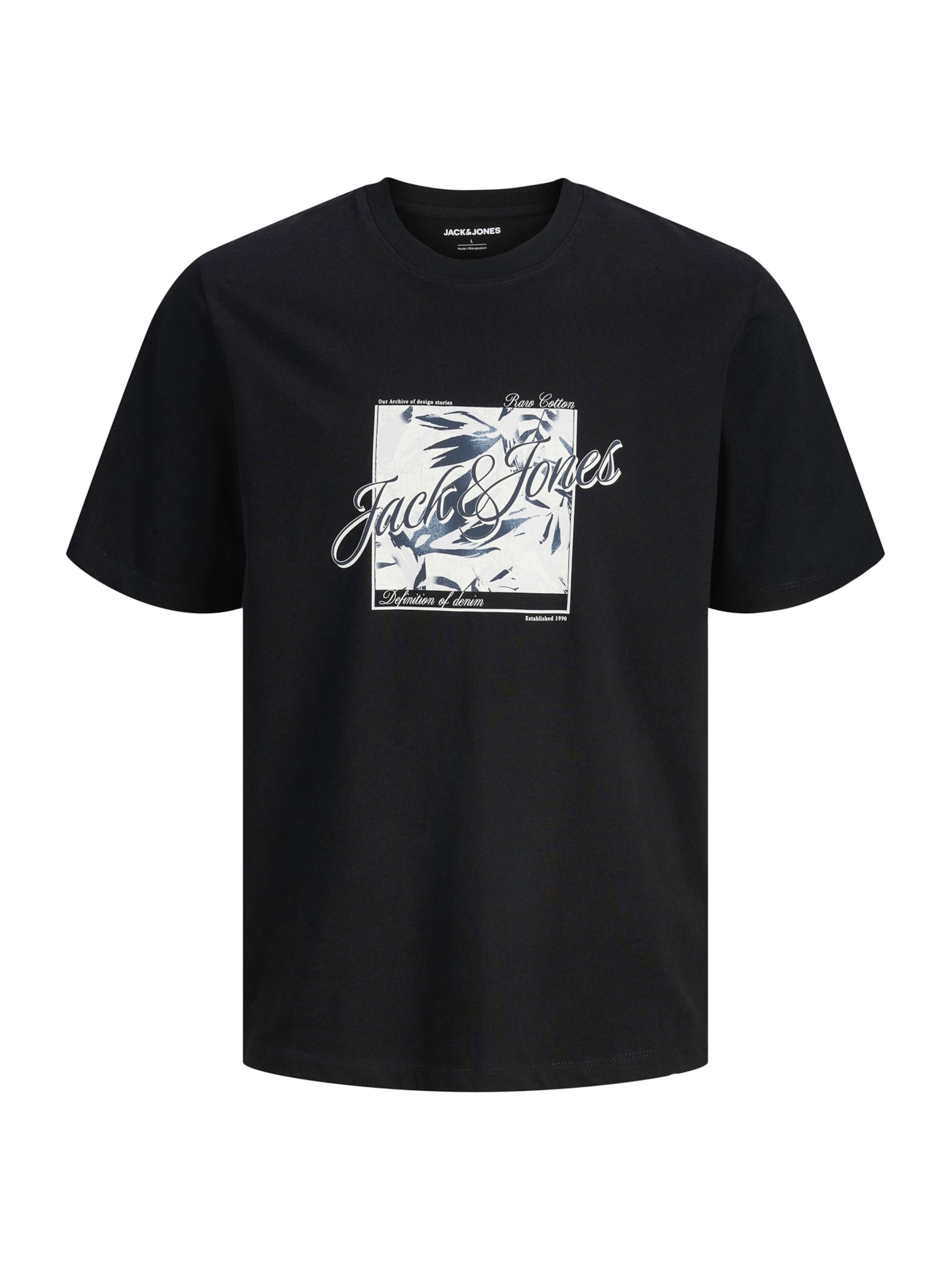 JACK & JONES Футболка 'JJHONOLULU' в черном цвете
JACK & JONES Футболка 'JJHONOLULU' в черном цвете