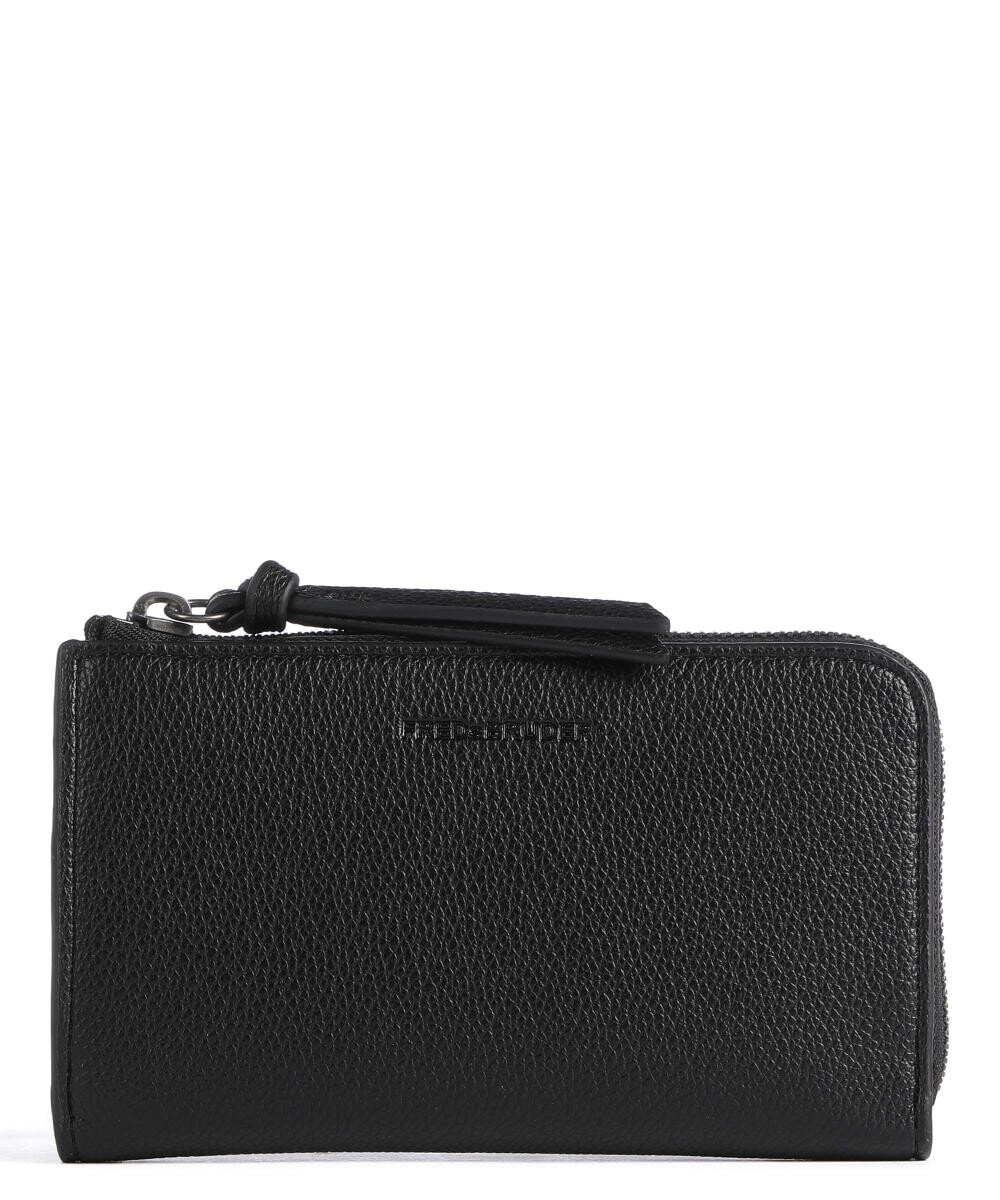 Кошелек Bestie на полумолнии из переработанной кожи Fredsbruder, черный
Кошелек Bestie на полумолнии из переработанной кожи Fredsbruder, черный