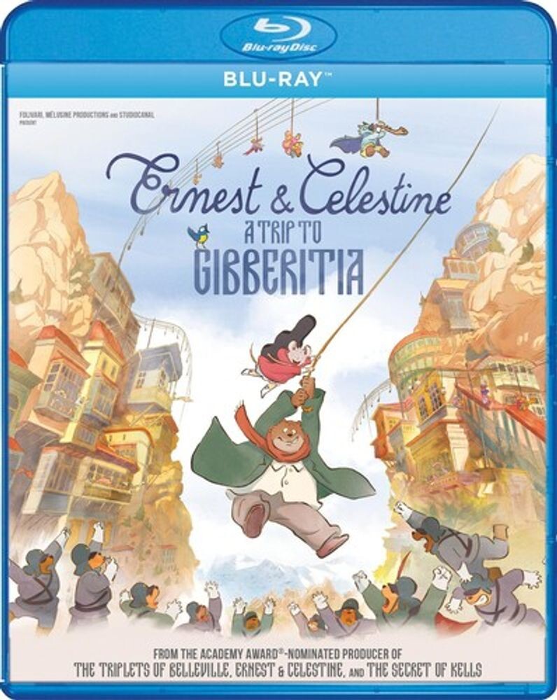 Диск Blu-ray Ernest & Celestine: A Trip to Gibberitia
Диск Blu-ray Ernest & Celestine: A Trip to Gibberitia