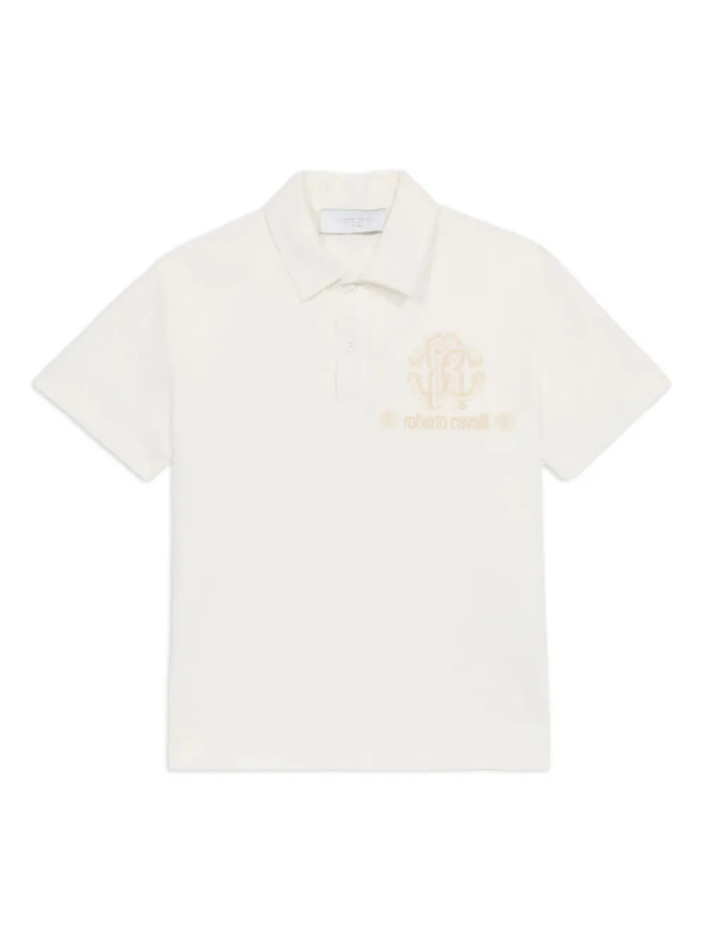 Рубашка поло с логотипом Roberto Cavalli Junior, белый
Рубашка поло с логотипом Roberto Cavalli Junior, белый