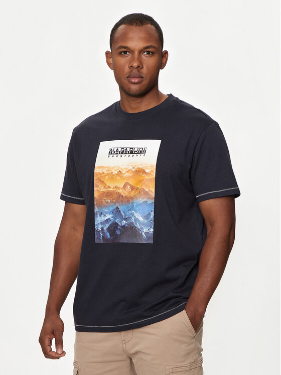 Футболка regular fit S-Rollin NP0A4I3D Napapijri, синий
Футболка regular fit S-Rollin NP0A4I3D Napapijri, синий