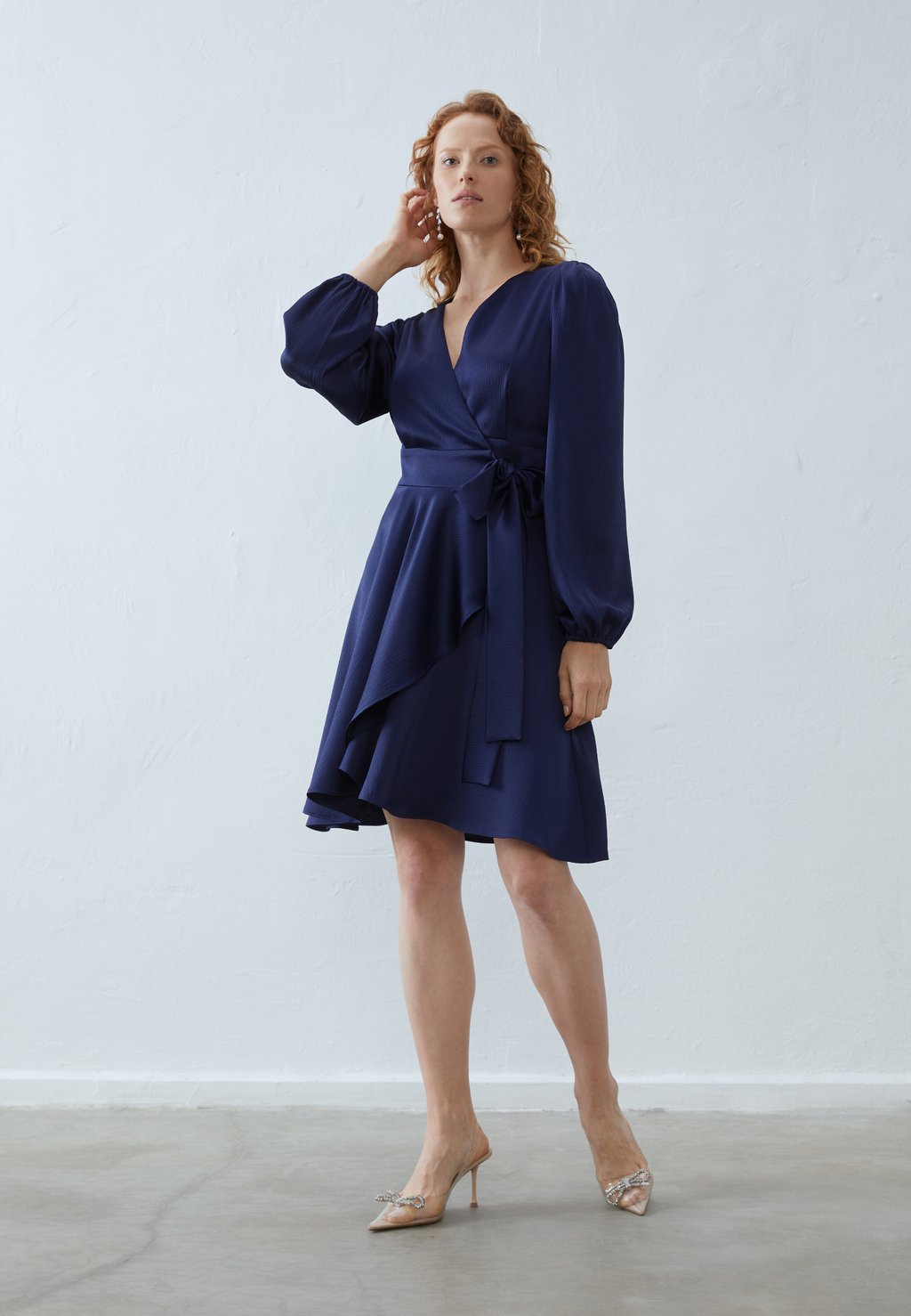 Коктейльное платье / Вечернее платье Anna Field, темно-синий 
Коктейльное платье / Вечернее платье Anna Field, темно-синий