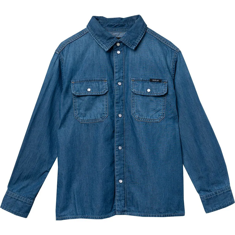 Рубашка Replay SB1116.053.770 990, синий
Рубашка Replay SB1116.053.770 990, синий