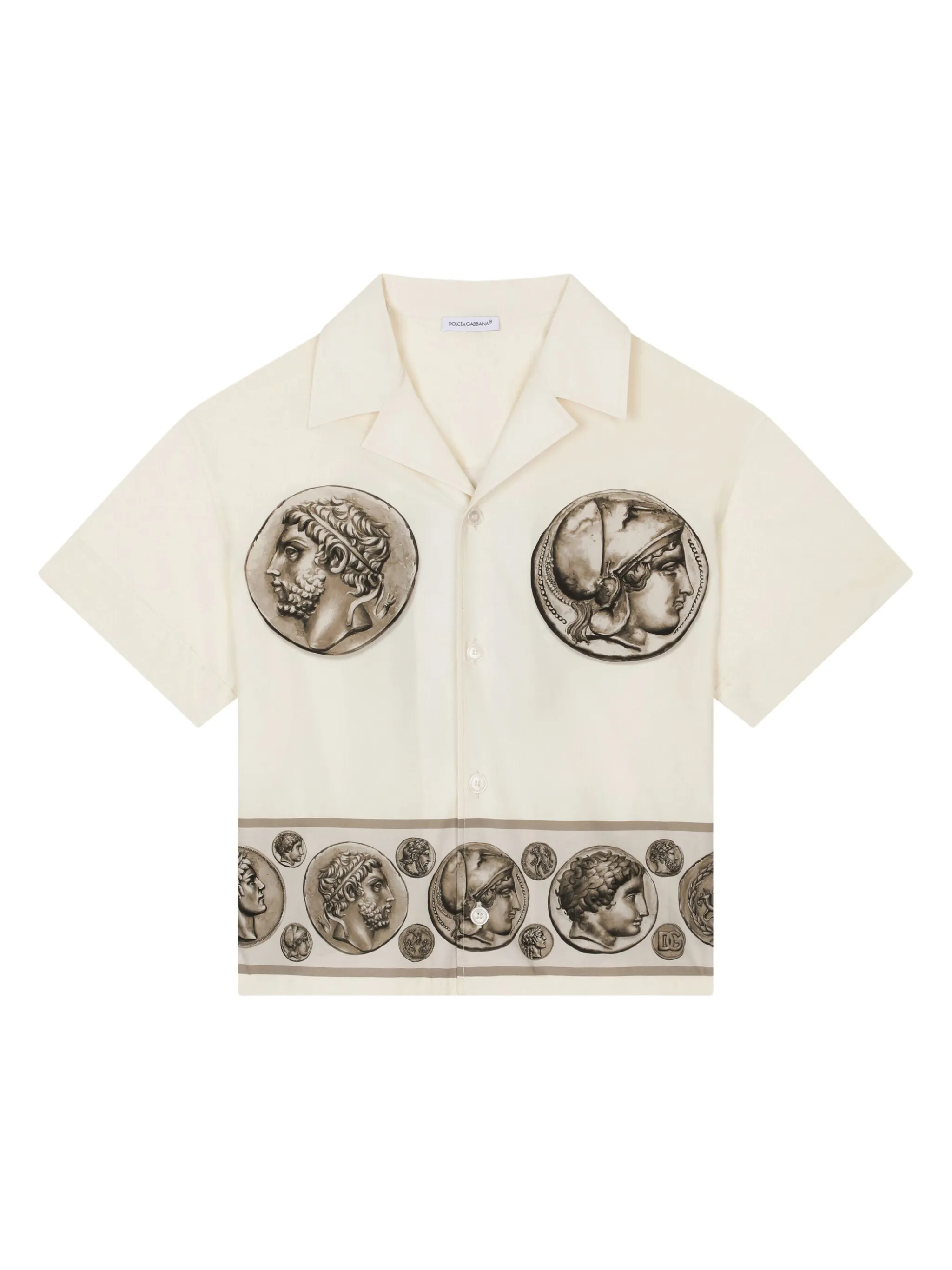 Рубашка с принтом Dolce & Gabbana Kids, нейтральный
Рубашка с принтом Dolce & Gabbana Kids, нейтральный