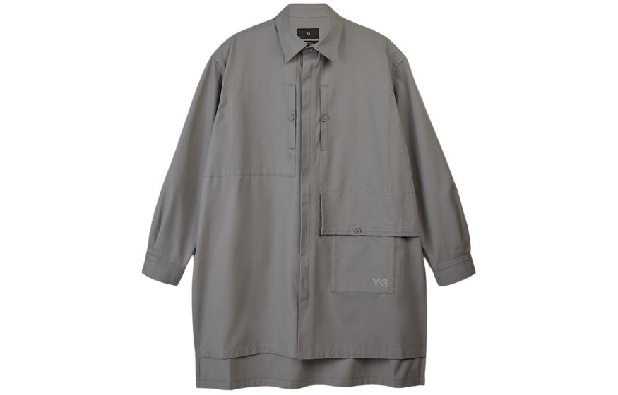 Рубашка Y 3 Workwear Single breasted Coat Y-3, серый
Рубашка Y 3 Workwear Single breasted Coat Y-3, серый