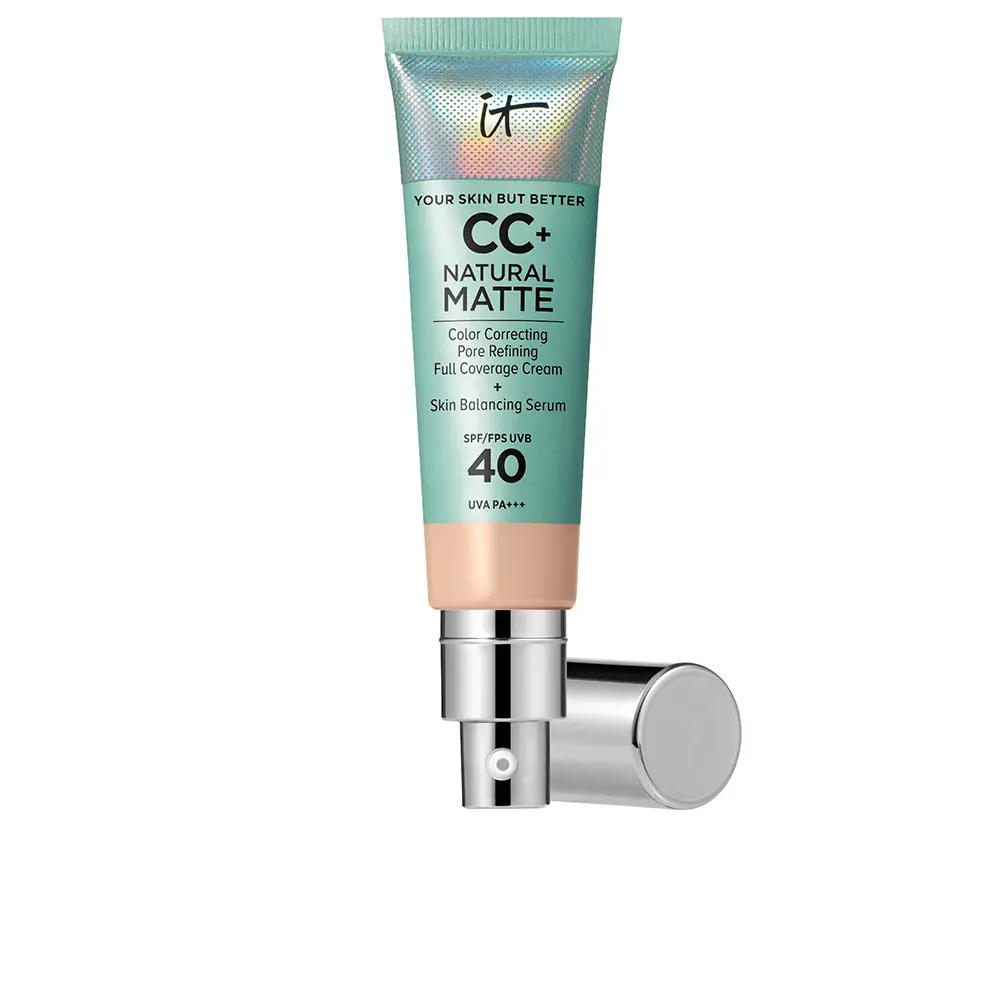 Матирующий CC-крем с SPF40 cc+ natural matte cream foundation spf40 It Cosmetics, цвет fair light, 32 мл
Матирующий CC-крем с SPF40 cc+ natural matte cream foundation spf40 It Cosmetics, цвет fair light, 32 мл