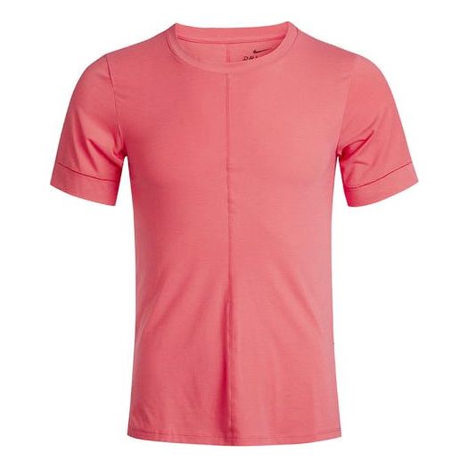 Футболка yoga dri-fit sports quick dry short sleeve red light red Nike, красный
Футболка yoga dri-fit sports quick dry short sleeve red light red Nike, красный