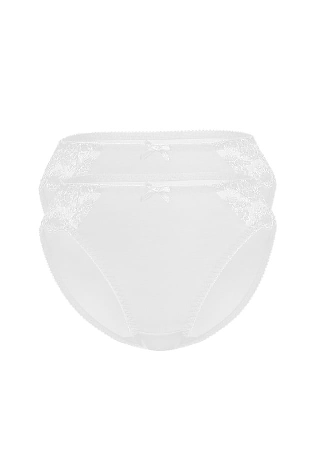 Классические кружевные трусики 2 шт. в упаковке Sassa, белый
Классические кружевные трусики 2 шт. в упаковке Sassa, белый