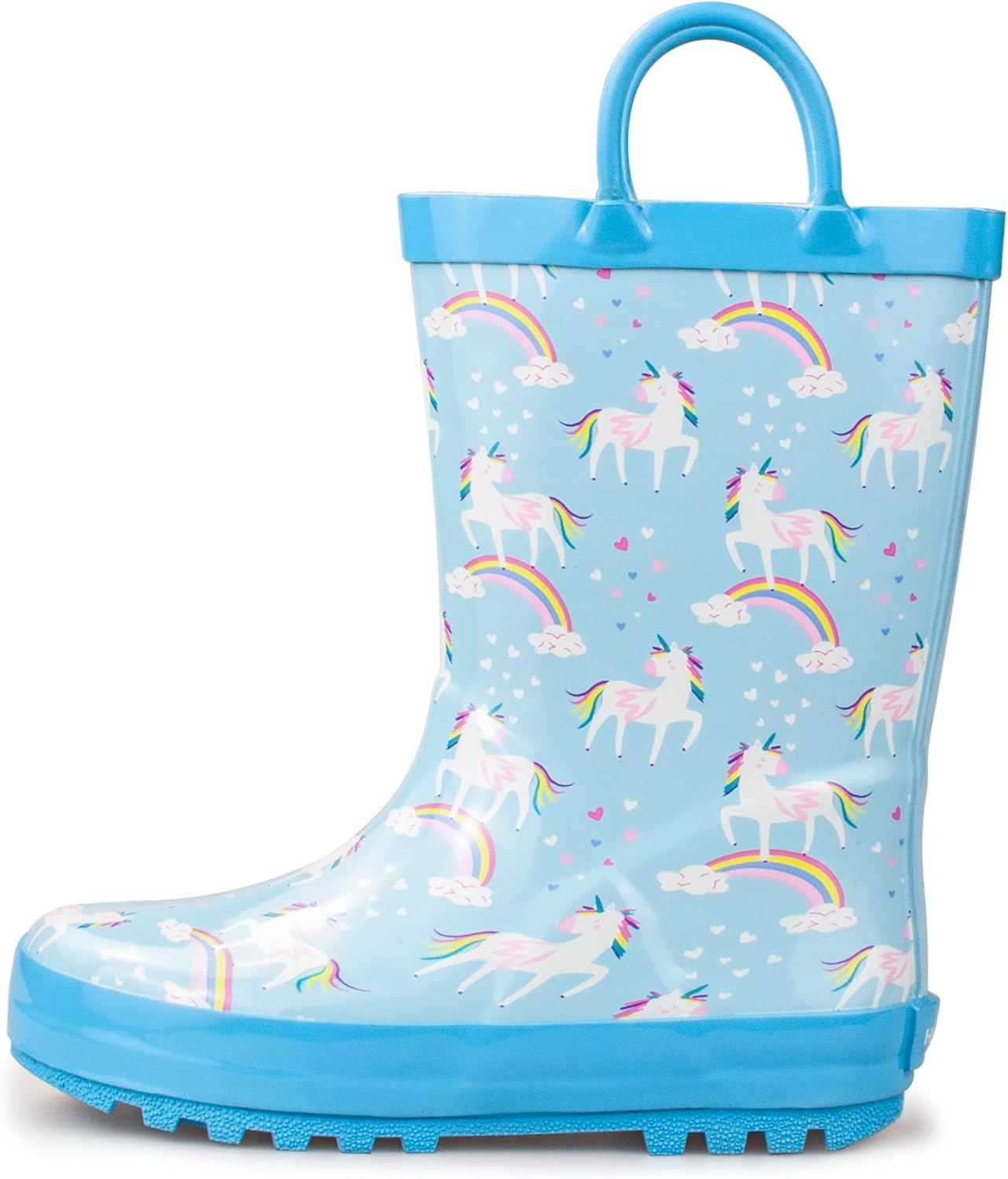 Детские резиновые сапожки для дождя - водонепроницаемые сапожки для малышей для девочек и мальчиков с забавными рисунками и удобными ручками для надевания Hbxooxts, Blue-Unicorn
Детские резиновые сапожки для дождя - водонепроницаемые сапожки для малышей для девочек и мальчиков с забавными рисунками и удобными ручками для надевания Hbxooxts, Blue-Unicorn