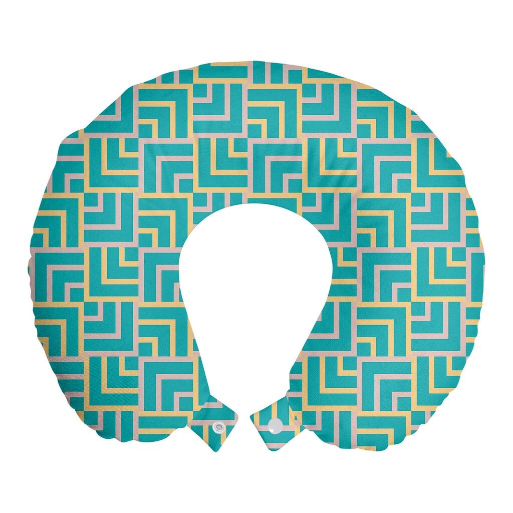 ABAKUHAUS Подушка для путешествий Turquoise, поддержка шеи, квадратные линии в стиле ар-деко, дорожные принадлежности из пенопласта для самолета и автомобиля, 30x30 см, бирюзово-желтый
ABAKUHAUS Подушка для путешествий Turquoise, поддержка шеи, квадратные линии в стиле ар-деко, дорожные принадлежности из пенопласта для самолета и автомобиля, 30x30 см, бирюзово-желтый