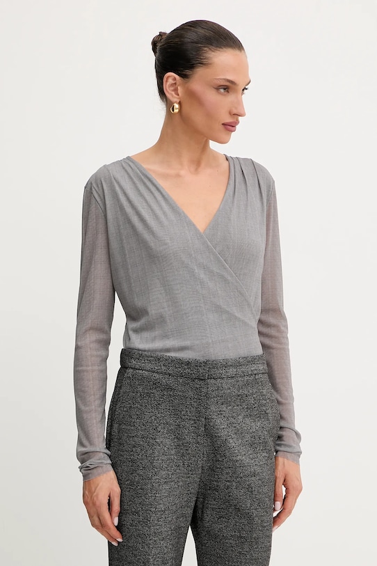 Блузка Boss, серый 
Блузка Boss, серый