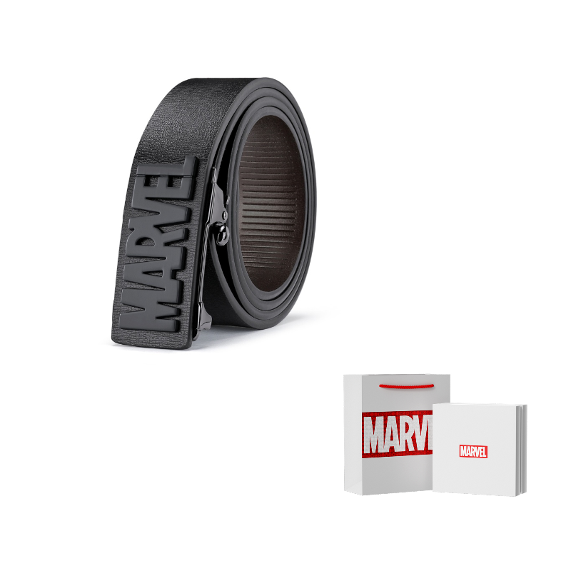 Disney Кожаный ремень мужской The Avengers Collection черный 3,5 см
Disney Кожаный ремень мужской The Avengers Collection черный 3,5 см