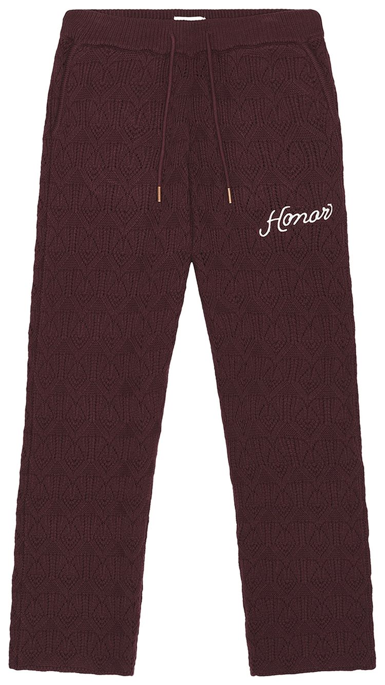 Вязаные брюки Honor The Gift Cable Knit Pant, фиолетовый
Вязаные брюки Honor The Gift Cable Knit Pant, фиолетовый