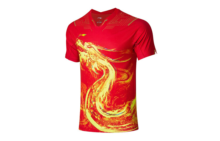 Футболка для настольного тенниса мужская красная Lining, красный
Футболка для настольного тенниса мужская красная Lining, красный