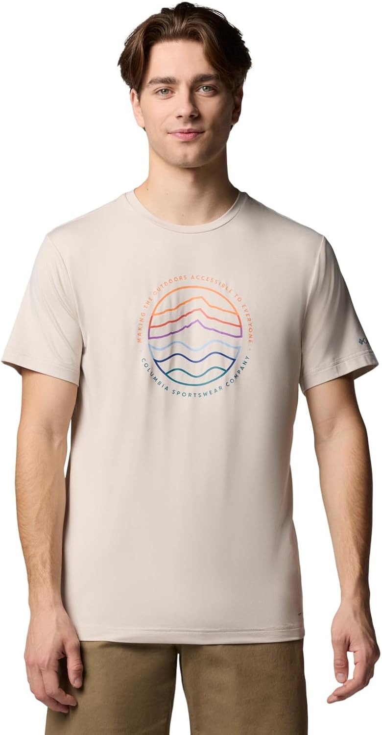 Мужская футболка Columbia Kwick Hike с коротким рукавом и принтом, Dark Stone Heather/Peaked Lifestyle
Мужская футболка Columbia Kwick Hike с коротким рукавом и принтом, Dark Stone Heather/Peaked Lifestyle