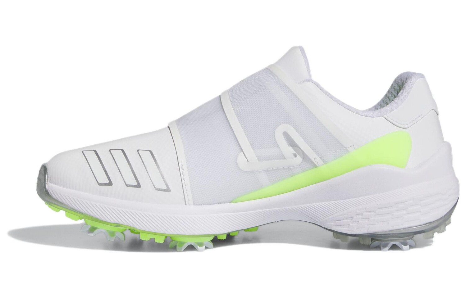 Кроссовки для гольфа ZG23 женские с низким верхом, белые/желтые Adidas
Кроссовки для гольфа ZG23 женские с низким верхом, белые/желтые Adidas