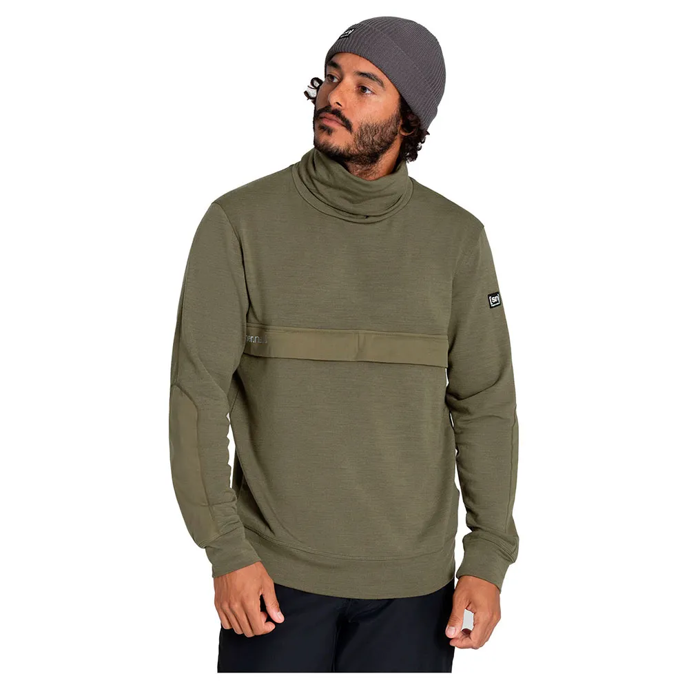 Лонгслив Super.natural Alpine, зеленый 
Лонгслив Super.natural Alpine, зеленый