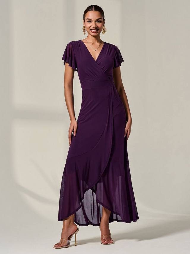 Платье миди с сетчатой отделкой Jolie Moi, Dark Purple
Платье миди с сетчатой отделкой Jolie Moi, Dark Purple