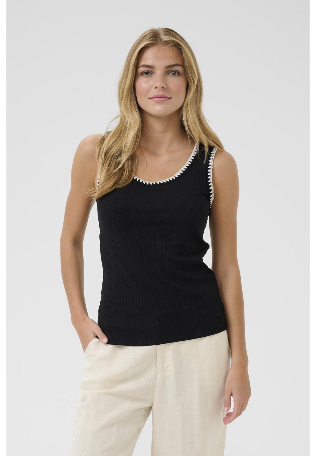 Топ CRRIBBA Cream, черный
Топ CRRIBBA Cream, черный