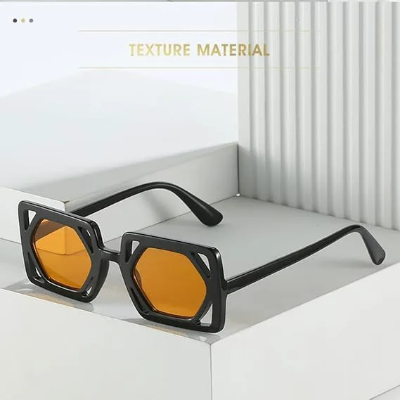 Солнцезащитные очки для мужчин и женщин - защита UV400 - большая полая оправа с градиентными линзами для занятий спортом на открытом воздухе и вождения QWBSER, 6
Солнцезащитные очки для мужчин и женщин - защита UV400 - большая полая оправа с градиентными линзами для занятий спортом на открытом воздухе и вождения QWBSER, 6