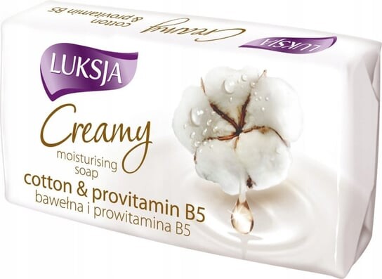 Кусковое мыло Luksja Creamy Cream Cotton 100 г
Кусковое мыло Luksja Creamy Cream Cotton 100 г
