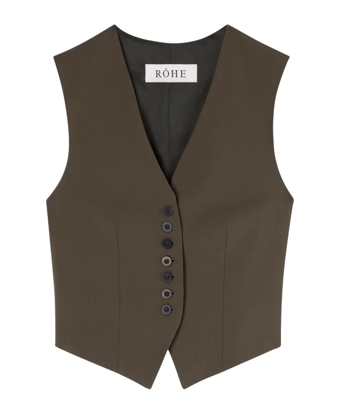 Жилет в стиле жилета Rã³He, зеленый
Жилет в стиле жилета Rã³He, зеленый