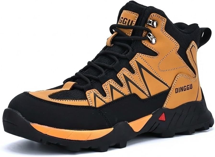 Мужские защитные ботинки FLOWERGIRR с стальным носком, высокой голенью, противопробежной стойкостью, кевларовым усилением, широким носком, обувь из кожи и текстиля с резиновой подошвой, в нескольких цветах, размеры США
Мужские защитные ботинки FLOWERGIRR с стальным носком, высокой голенью, противопробежной стойкостью, кевларовым усилением, широким носком, обувь из кожи и текстиля с резиновой подошвой, в нескольких цветах, размеры США