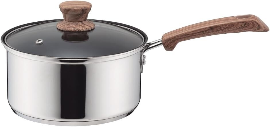 Жемчужно-металлический Woodypal HB-3176, 3-слойное дно со стеклянной крышкой, кастрюля для одной руки, 7,1 дюйма (18 см), внутренняя поверхность: обработка фтором, совместима с индукционной индукцией
Жемчужно-металлический Woodypal HB-3176, 3-слойное дно со стеклянной крышкой, кастрюля для одной руки, 7,1 дюйма (18 см), внутренняя поверхность: обработка фтором, совместима с индукционной индукцией