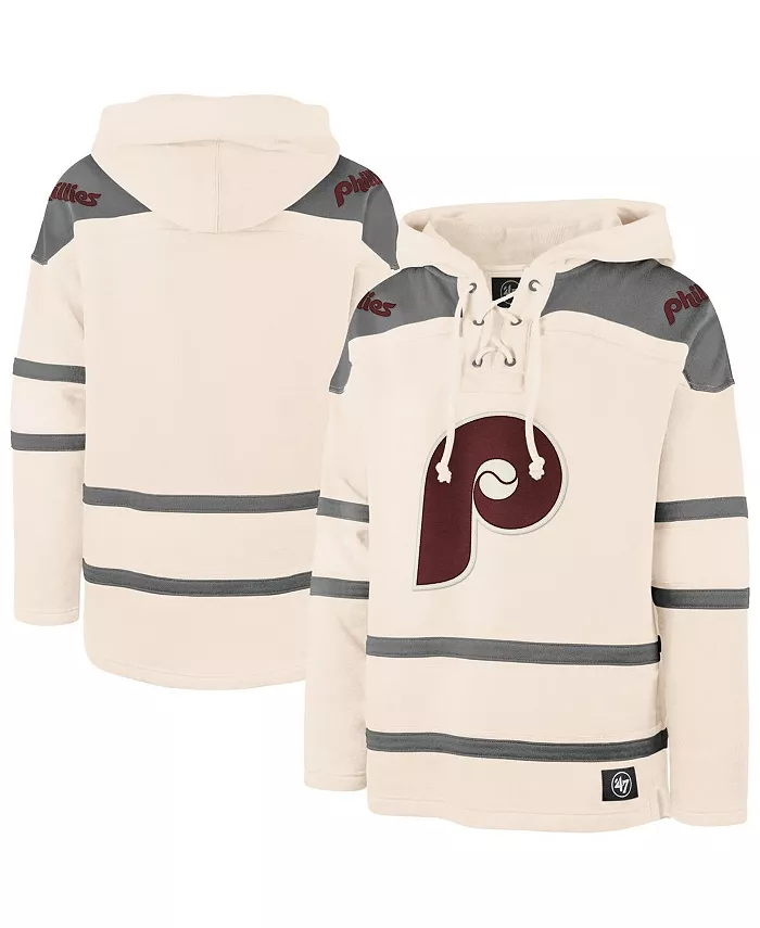 Мужской кремовый худи Philadelphia Phillies Superior Lacer с завязками '47 Brand
Мужской кремовый худи Philadelphia Phillies Superior Lacer с завязками '47 Brand