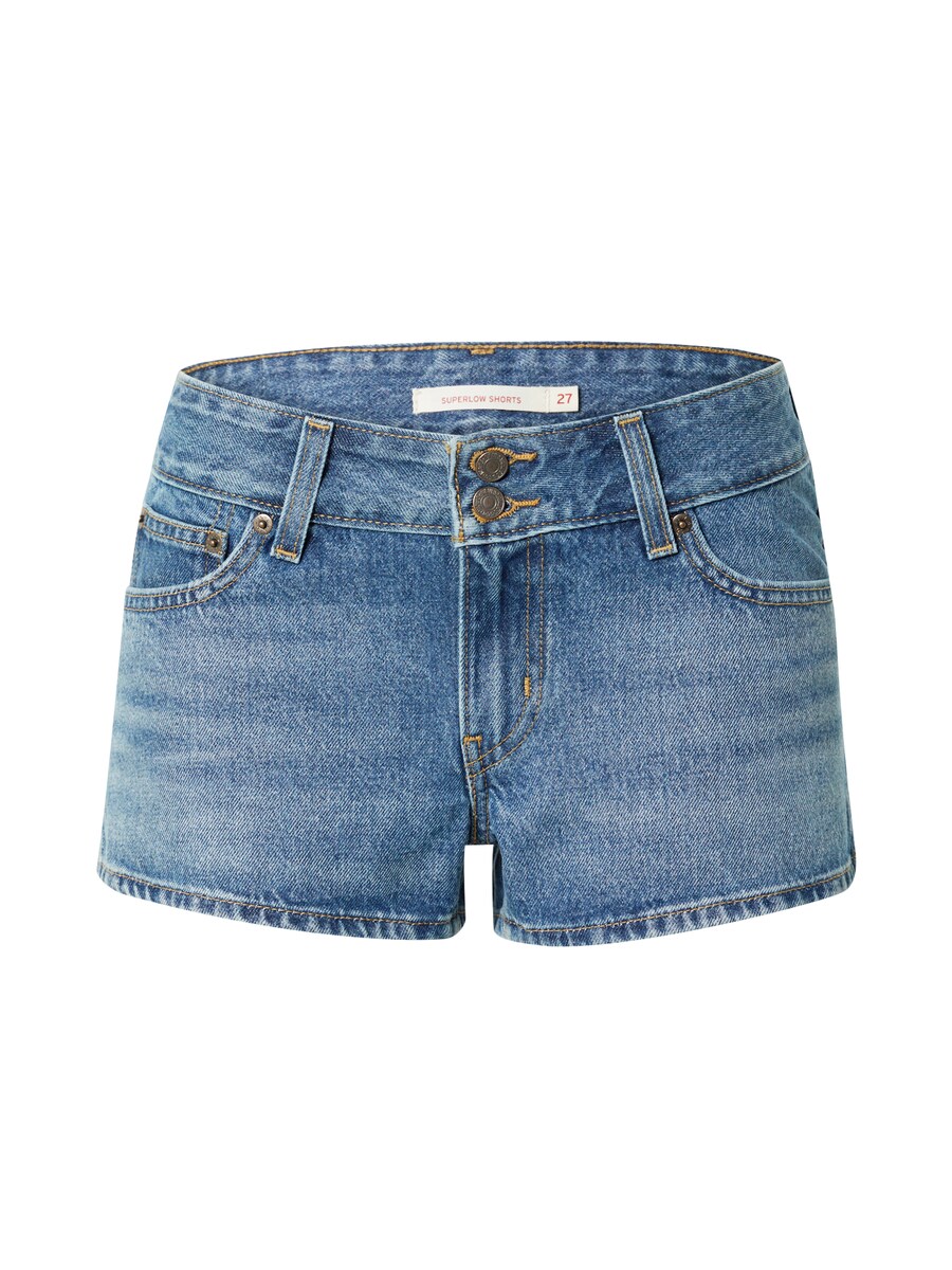 Джинсовые шорты LEVI'S Loose fit Jeans Superlow Short, синий деним
Джинсовые шорты LEVI'S Loose fit Jeans Superlow Short, синий деним