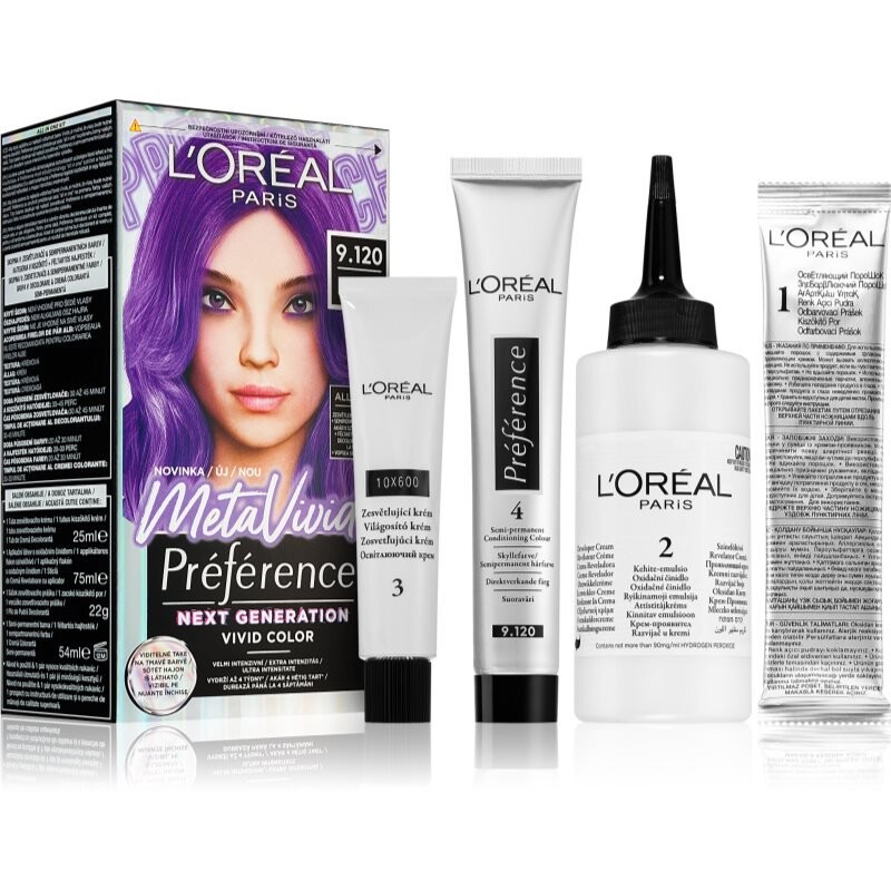 Краска для волос Préférence Meta Vivids для женщинБренд L'Oréal Paris L'Oreal Paris, Краска для волос Préférence Meta Vivids для женщин<br>Бренд L'Oréal Paris L'Oreal Paris
Краска для волос Préférence Meta Vivids для женщинБренд L'Oréal Paris L'Oreal Paris, Краска для волос Préférence Meta Vivids для женщин<br>Бренд L'Oréal Paris L'Oreal Paris