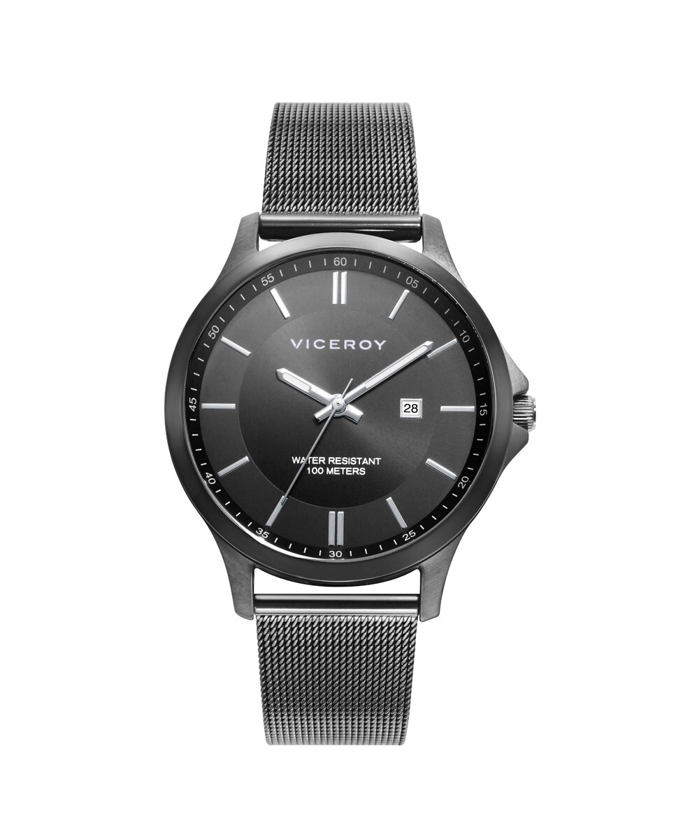 Наручные женские часы с корпусом и браслетом из стали Ip черного цвета Viceroy, черный
Наручные женские часы с корпусом и браслетом из стали Ip черного цвета Viceroy, черный
