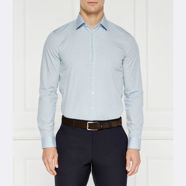 Рубашка узкого кроя из поплина Calvin Klein, синий
Рубашка узкого кроя из поплина Calvin Klein, синий