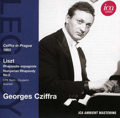 CD диск Cziffra, Georges / Bach, C.P.E. / Scarlatti / Liszt: Cziffra in Prague 1955
CD диск Cziffra, Georges / Bach, C.P.E. / Scarlatti / Liszt: Cziffra in Prague 1955