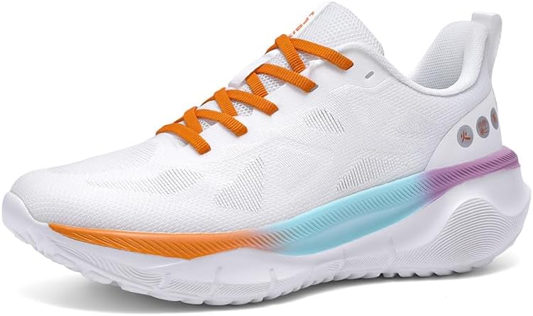 Спортивные беговые кроссовки, дышащие сетчатые кроссовки, доступны в белом, черном, бело-оранжевом цвете, с амортизирующей подошвой, легкая обувь для спортивных тренировок Generic
Спортивные беговые кроссовки, дышащие сетчатые кроссовки, доступны в белом, черном, бело-оранжевом цвете, с амортизирующей подошвой, легкая обувь для спортивных тренировок Generic