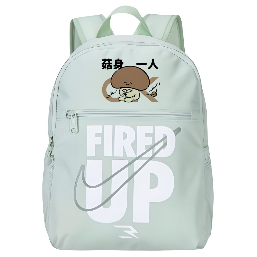 Nike Полиэстеровый рюкзак унисекс оливковый, Cartoon Mushroom
Nike Полиэстеровый рюкзак унисекс оливковый, Cartoon Mushroom