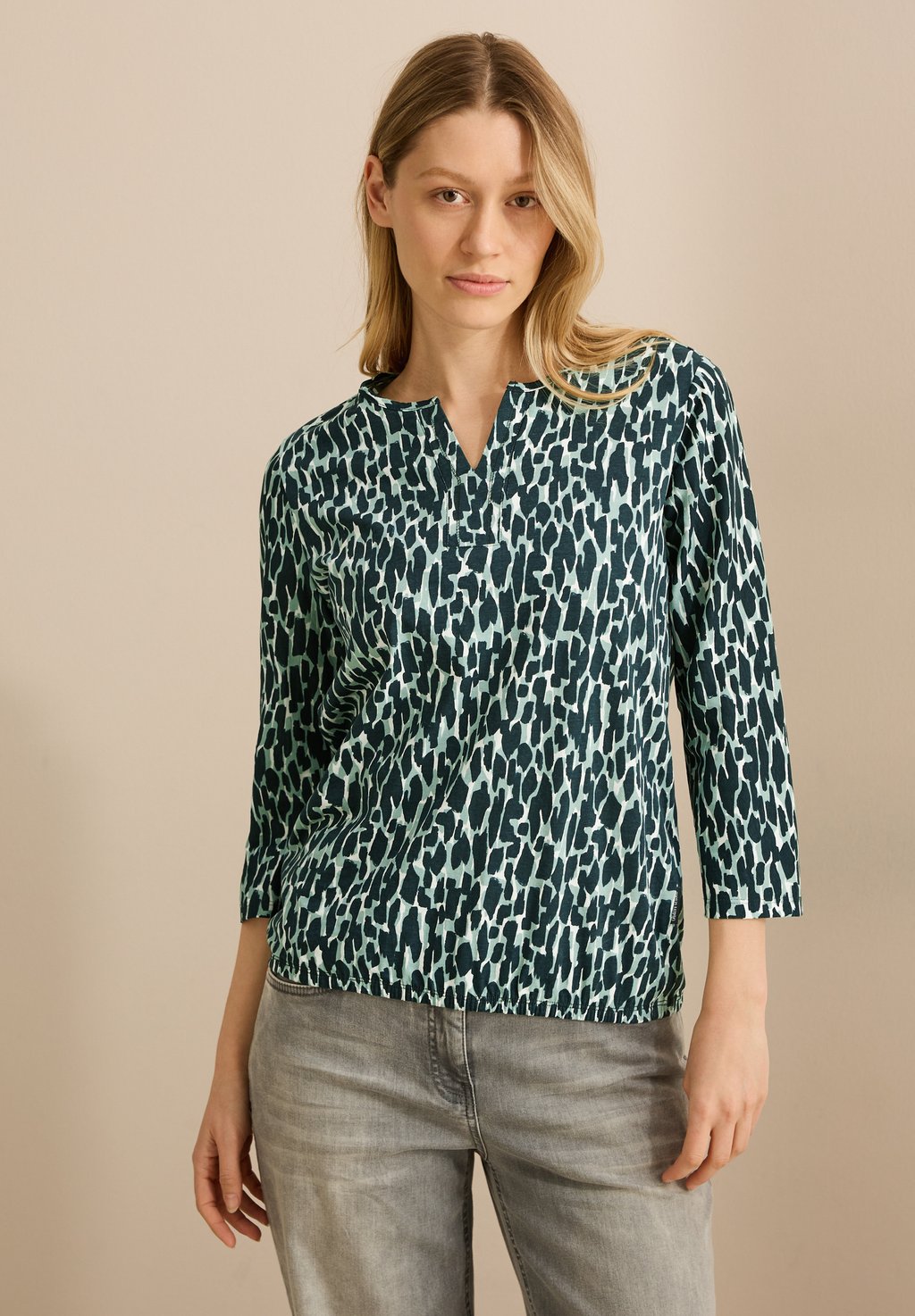 Рубашка с длинными рукавами Cecil, темно-зеленый
Рубашка с длинными рукавами Cecil, темно-зеленый