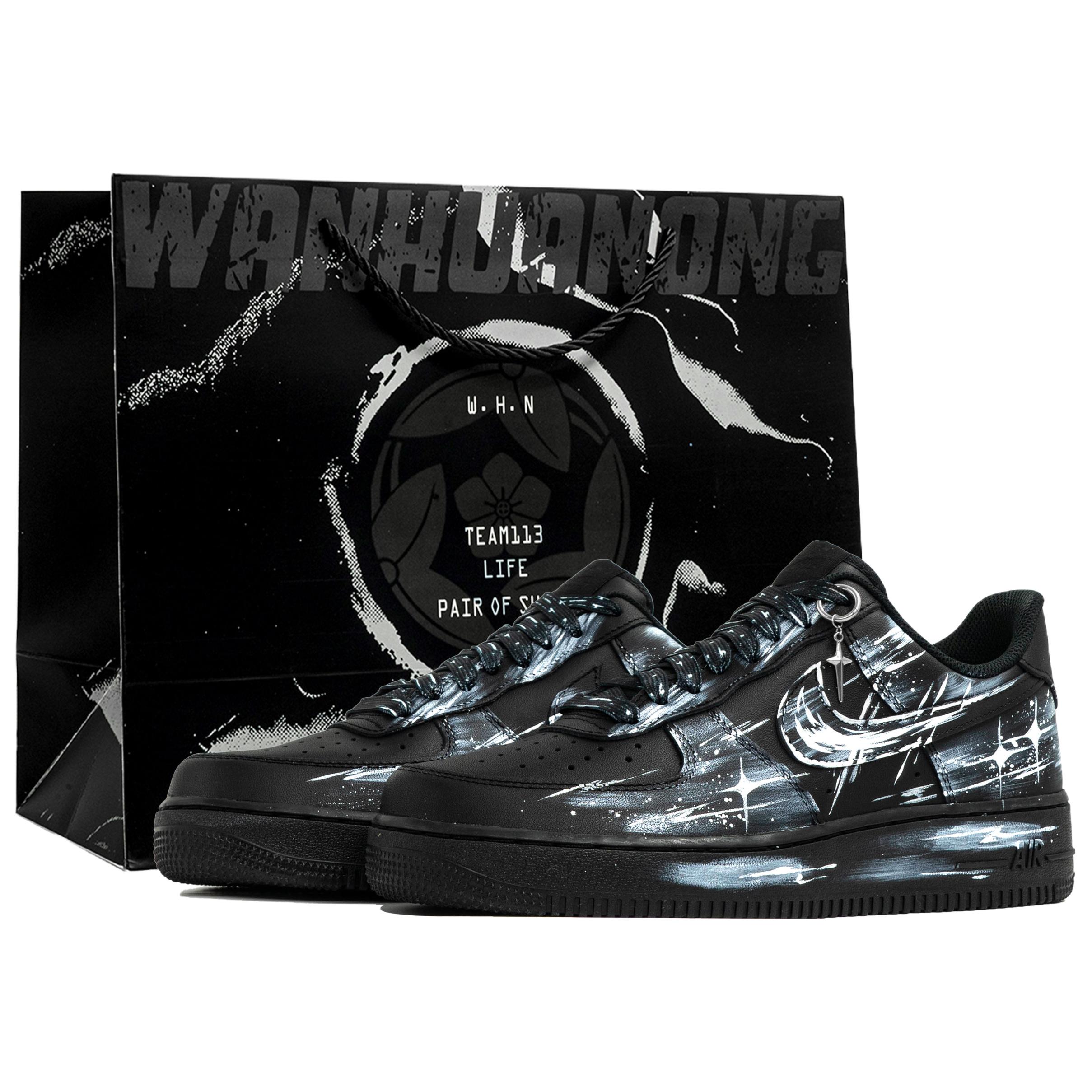 Air Force 1 Kaleidoscope, Night Sky Star Trace, Shopping Bag, устойчивые к истиранию, низкие скейтборд-кроссовки для мужчин Nike, черный белый
Air Force 1 Kaleidoscope, Night Sky Star Trace, Shopping Bag, устойчивые к истиранию, низкие скейтборд-кроссовки для мужчин Nike, черный белый