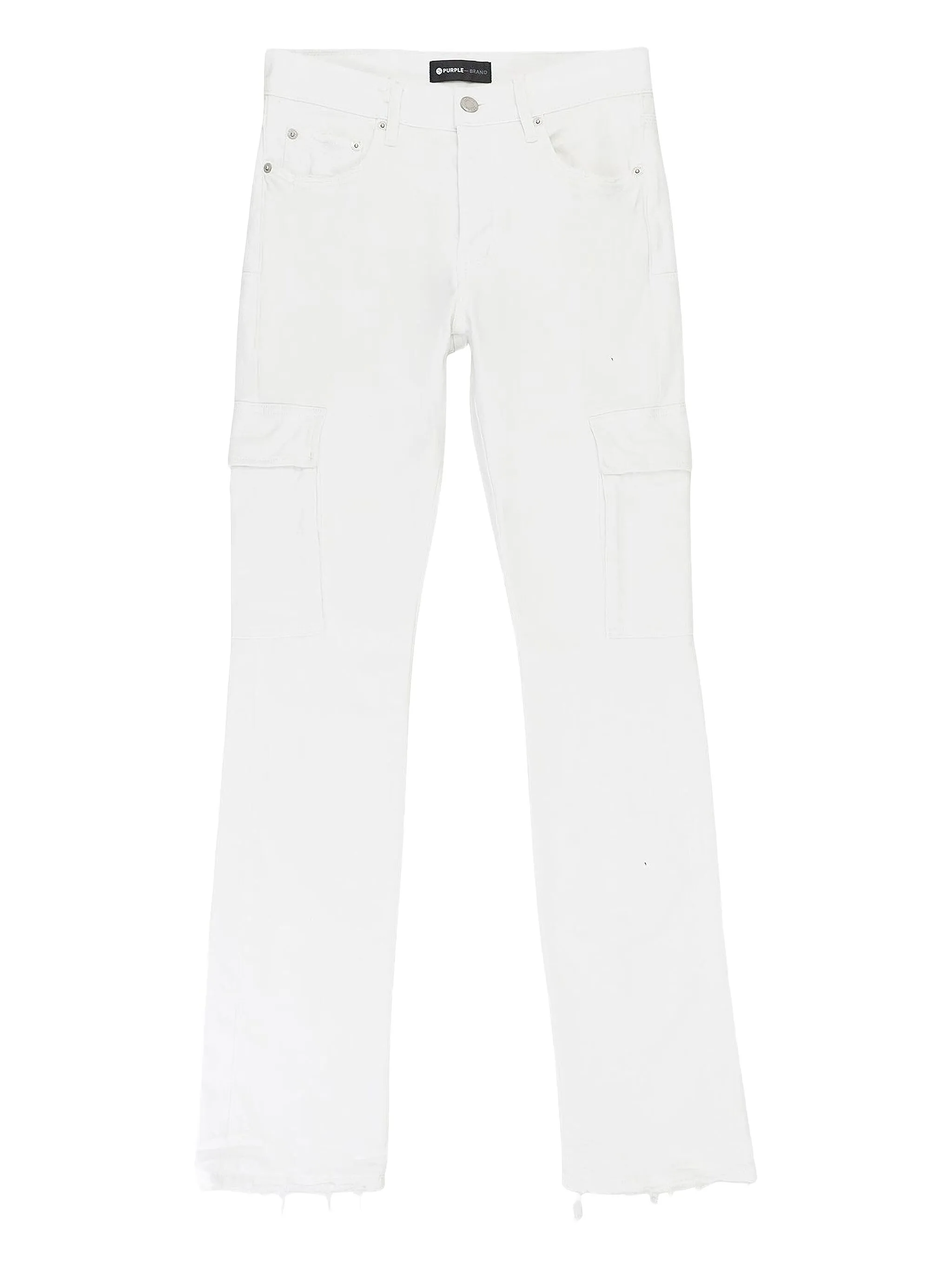 Джинсы с карманами карго Purple Brand, белый
Джинсы с карманами карго Purple Brand, белый