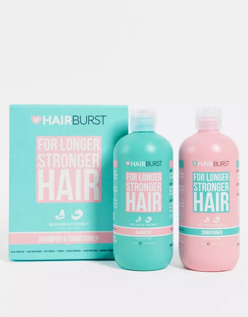 Двойной набор шампуня и кондиционера Hairburst
Двойной набор шампуня и кондиционера Hairburst