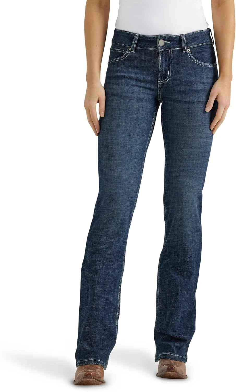 Wrangler женские джинсы boot cut с завышенной талией
Wrangler женские джинсы boot cut с завышенной талией