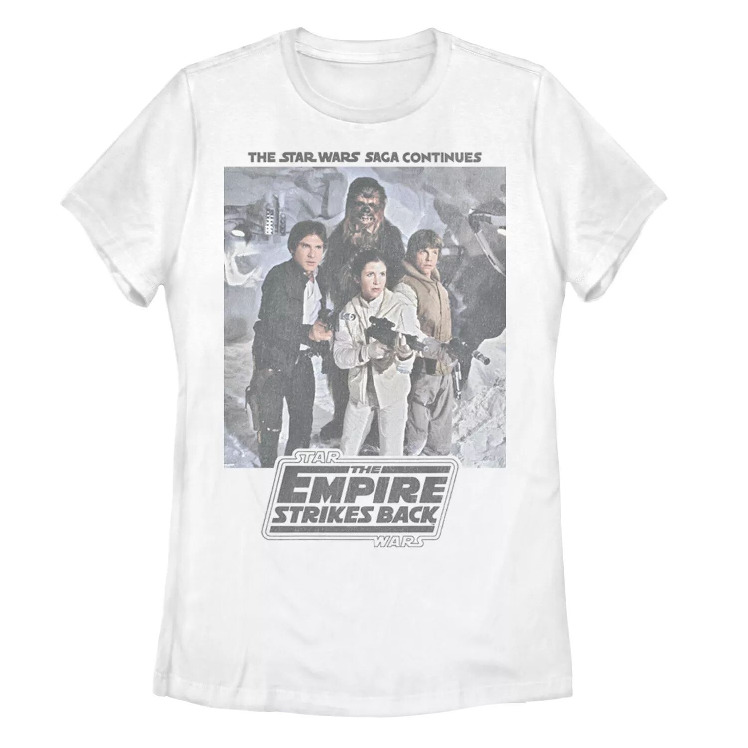 Футболка с графическим рисунком для юниоров «Империя Звездных войн наносит ответный удар» Licensed Character
Футболка с графическим рисунком для юниоров «Империя Звездных войн наносит ответный удар» Licensed Character