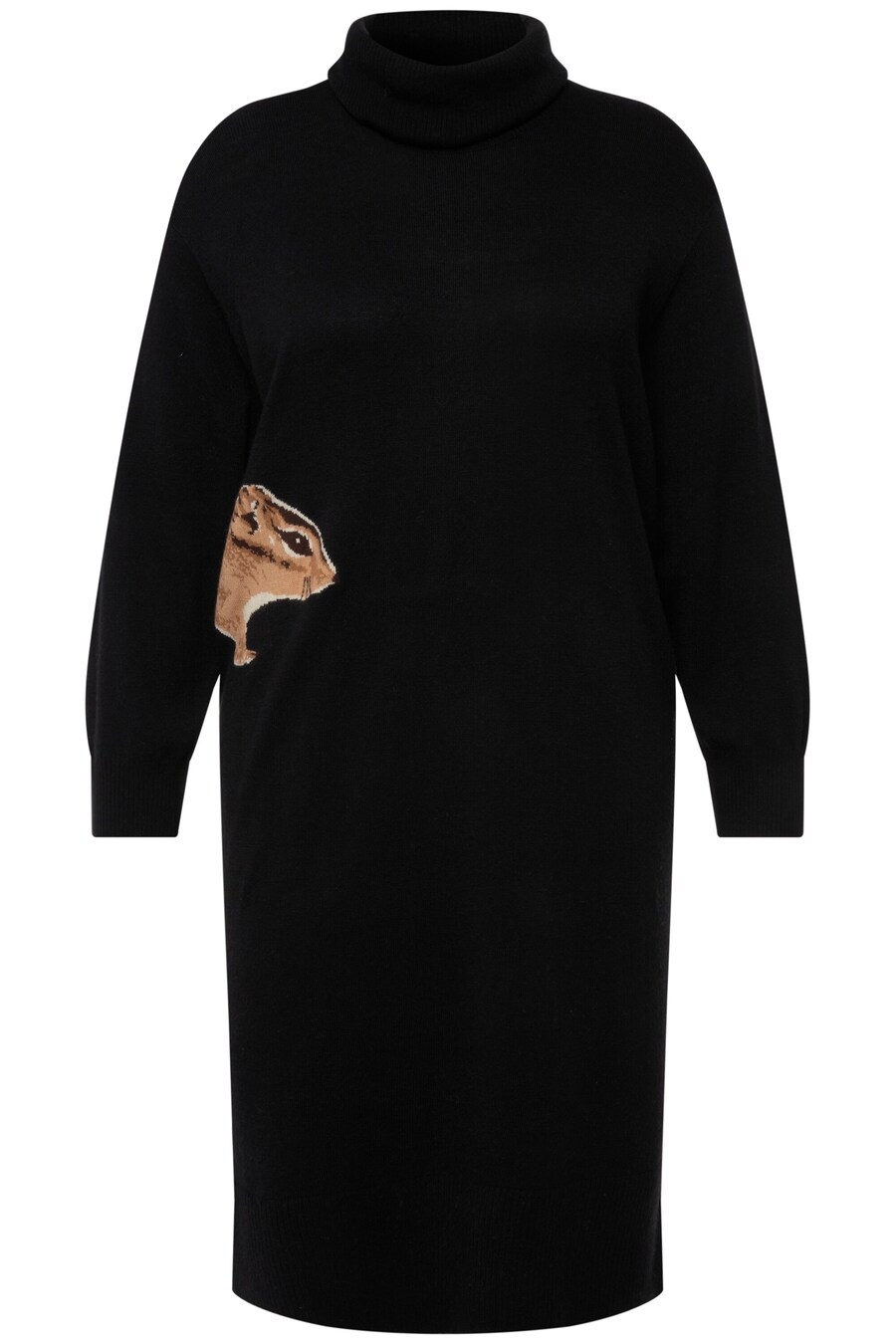 Вязаное платье Ulla Popken Knitted dress, черный
Вязаное платье Ulla Popken Knitted dress, черный