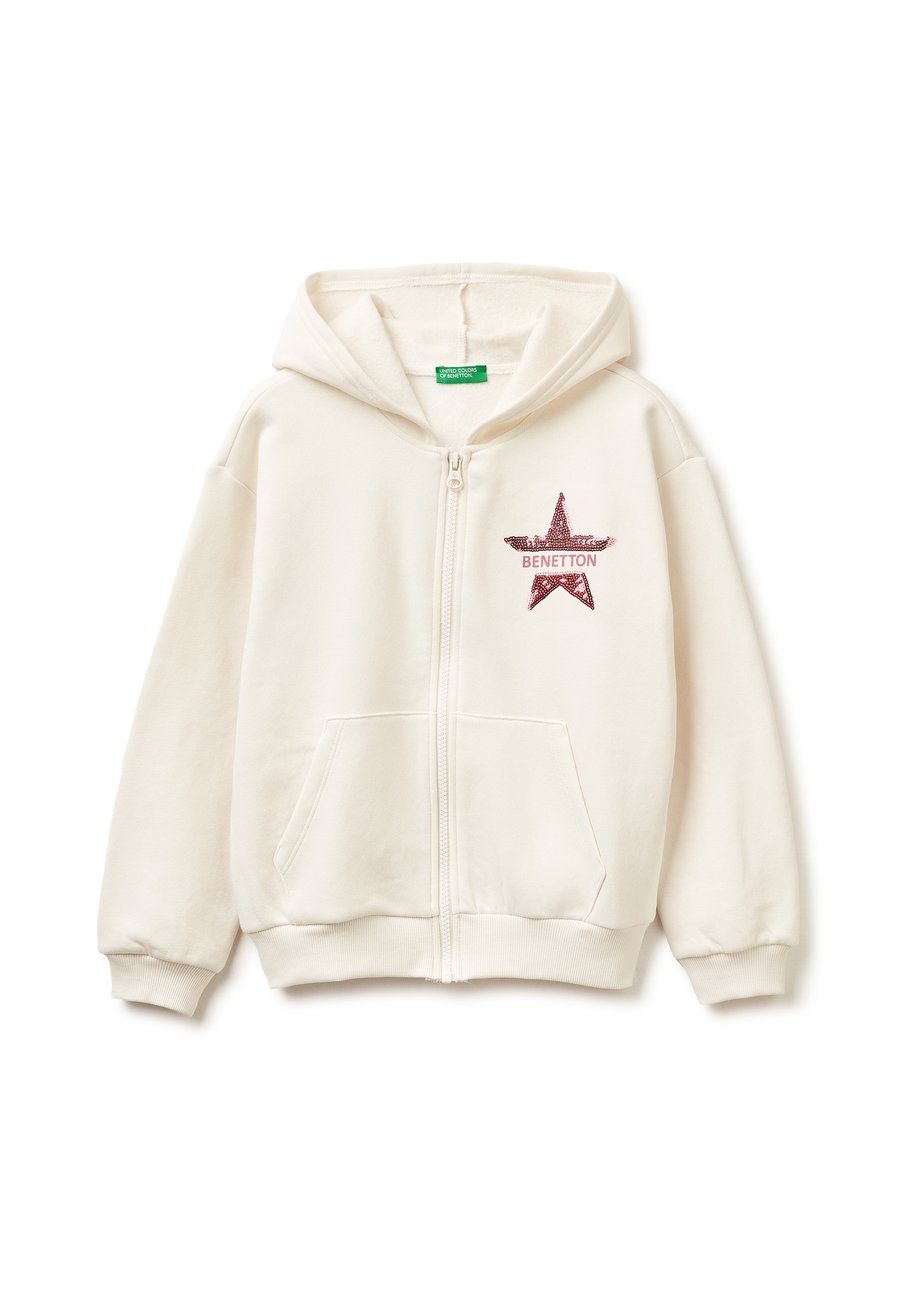 Толстовка United Colors of Benetton WITH ZIP AND SEQUINS, White
Толстовка United Colors of Benetton WITH ZIP AND SEQUINS, White