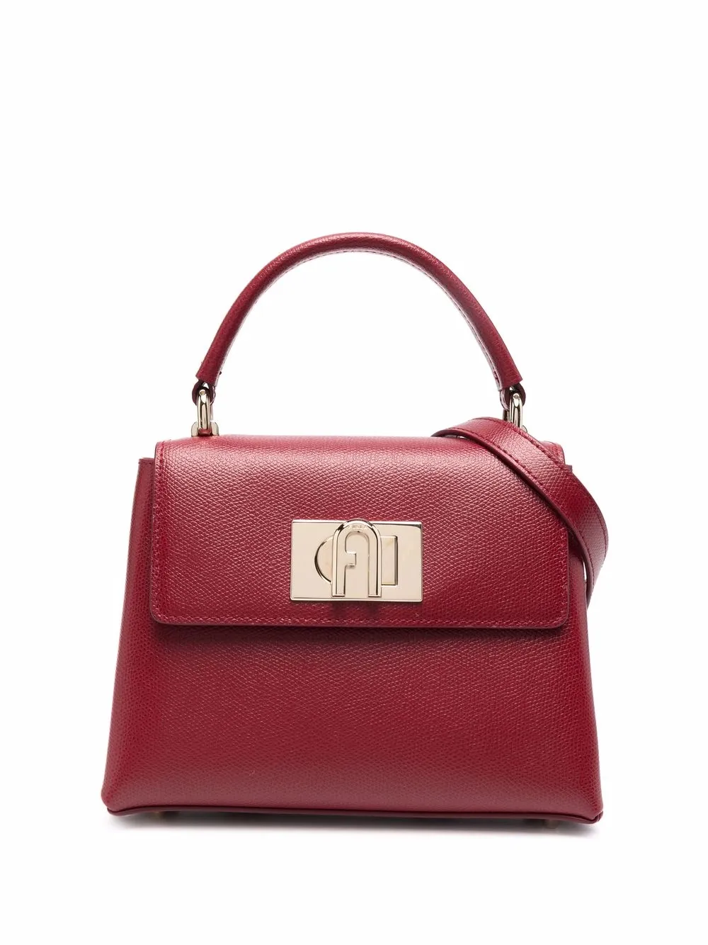 Сумка-тоут с откидным клапаном Furla, красный 
Сумка-тоут с откидным клапаном Furla, красный