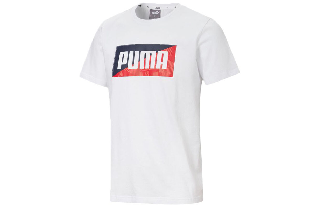 Футболка с рисунком Flock Graphic для мужчин, белая Puma, белый
Футболка с рисунком Flock Graphic для мужчин, белая Puma, белый