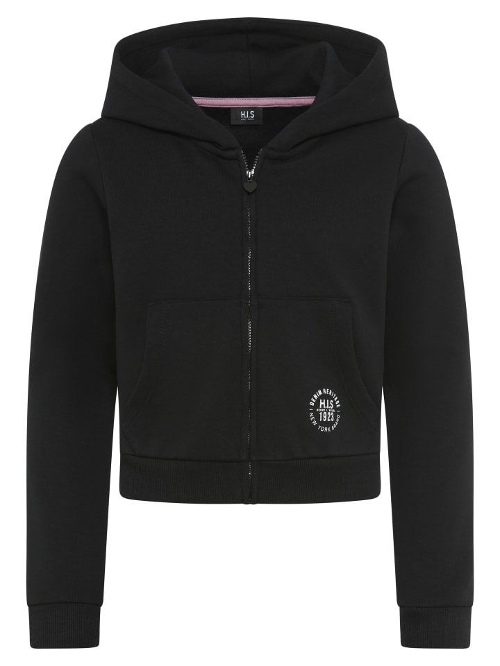 H.I.S. Толстовка с капюшоном черного цвета
H.I.S. Толстовка с капюшоном черного цвета