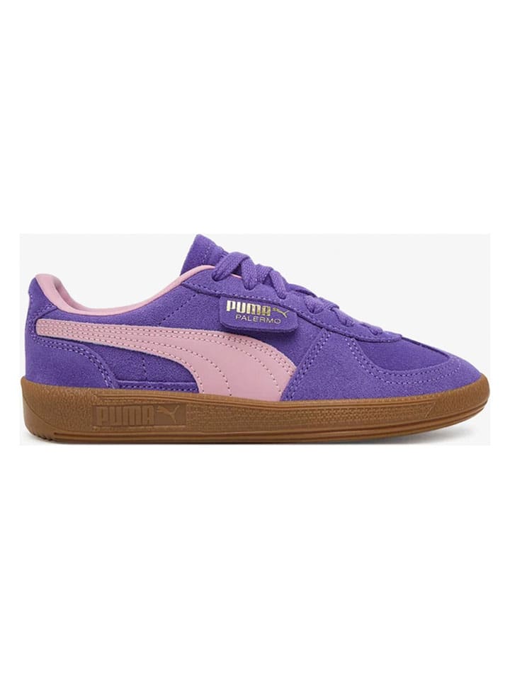 Puma Кожаные кроссовки «Palermo» фиолетового цвета
Puma Кожаные кроссовки «Palermo» фиолетового цвета