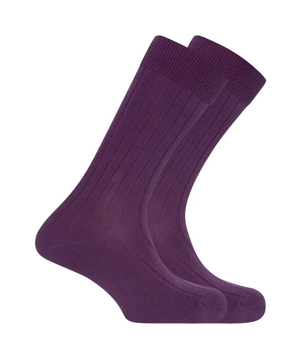 Набор из 2 пар мужских бамбуковых носков с анти-давящей манжетой фиолетового цвета Punto Blanco, фиолетовый
Набор из 2 пар мужских бамбуковых носков с анти-давящей манжетой фиолетового цвета Punto Blanco, фиолетовый
